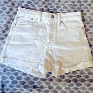 Madewell High Waisted Denim Shorts